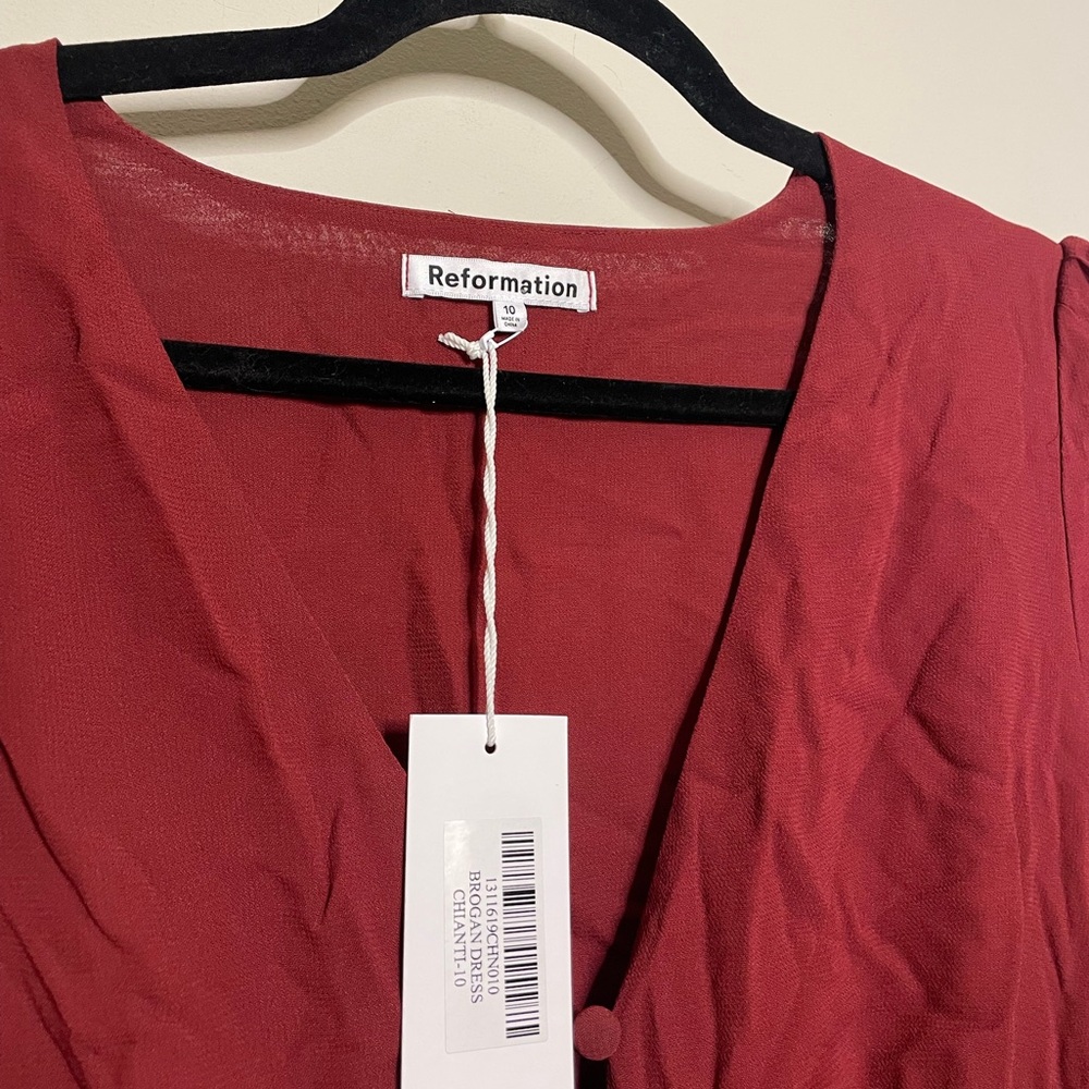 Reformation Brogan Dress in Chianti - Picture 8 of 10
